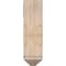 Ekena Millwork Funston Arts and Crafts Smooth Bracket w/ Offset Brace, Douglas Fir, 7 1/2"W x 18"D x 26"H BKT0806X18X26FST03SDF - alternate 2